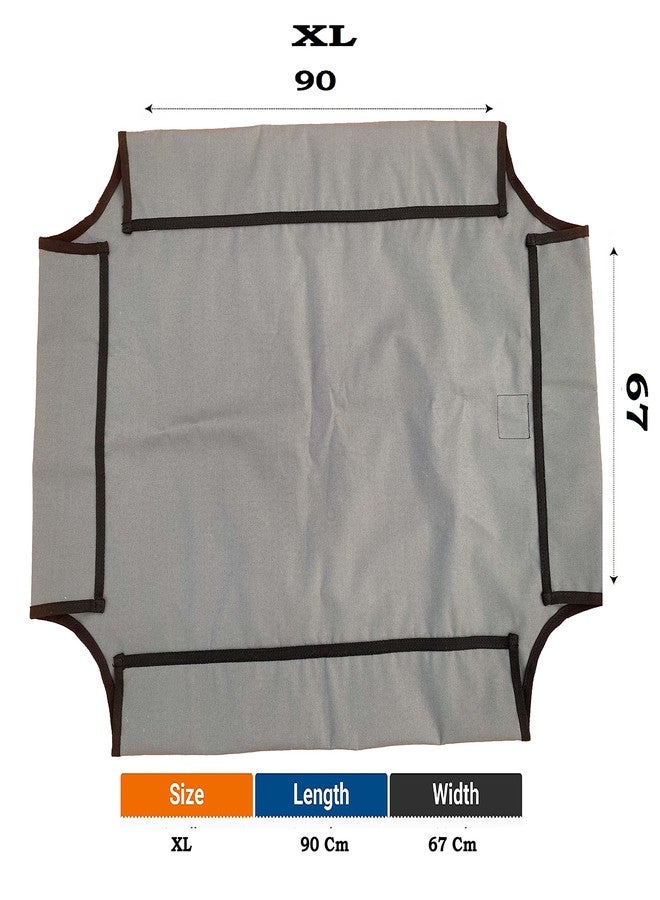 PAWSOME Mesh Pet Supplies Elevated Cover for Dogs & Cats, Pet (XL, Black) - Only Cover - Image 3